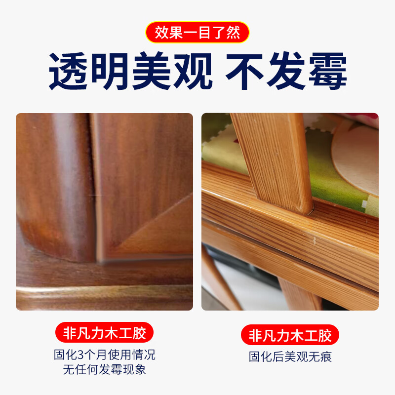 力木膠粘木頭的專用膠家具木地板木板木工粘門框實木強力膠接木膠水