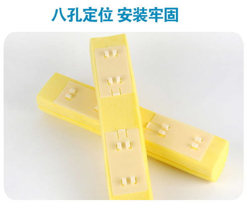 海綿頭5個(gè)裝對折膠棉拖把頭海綿拖把頭替換頭海棉拖把拖布頭墩布